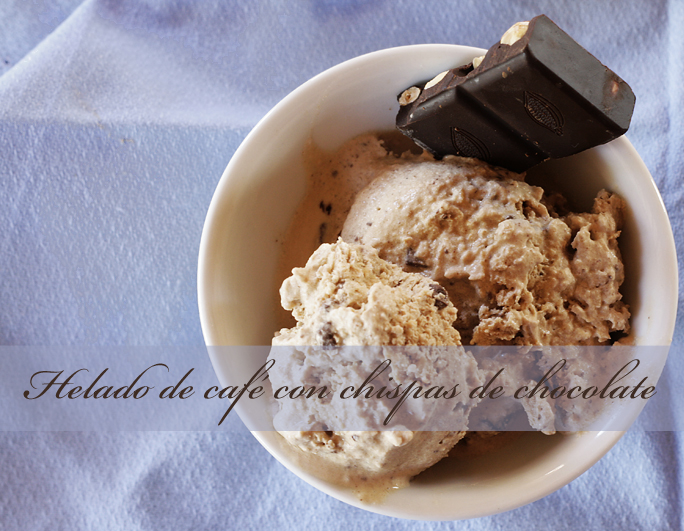 helado paleo de café y chocolate