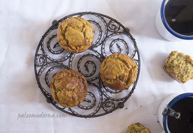 muffins de mango paleo